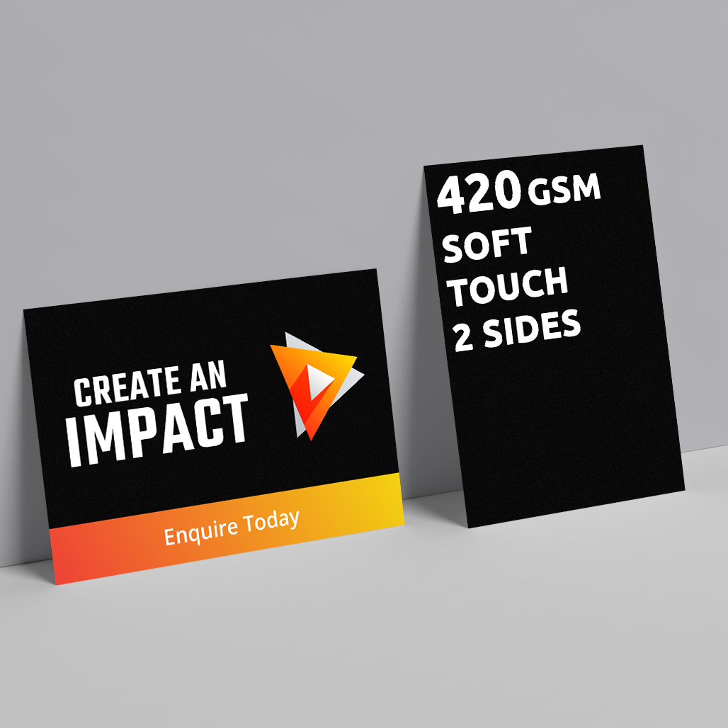 420gsm Artboard Soft Touch Two Sides